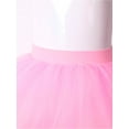 thumbnail image 6 of YONGHS Kids Girls Long Sleeve Ballet Dance Leotard with Tutu Mesh Skirt Performance Dresses Pink 10, 6 of 7