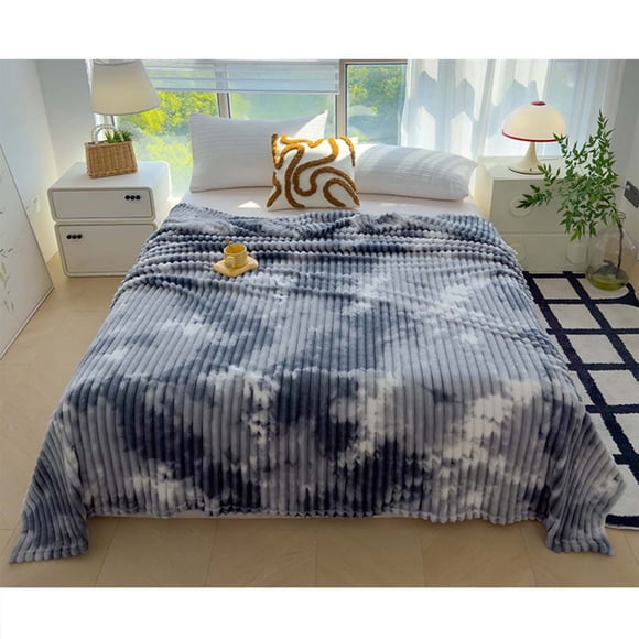 YiJuHui 1pcs Thick Plush Fleece Blanket Ultra Soft Warm All Season Throw for Sofa Bed Office Nap 200*230cm
