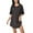 DarkGray, variant on PinkBeautiM Nightgowns for Women V Neck Soft Sleep Shirt Night Dress Casual Short Sleeve Sleepwear
