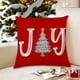 thumbnail image 4 of Christmas Pillow Cover Holiday Decoration Sofa Decoration Linen Pillow Home Sofa Holiday Decoration Pillow Cover, 4 of 6