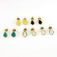 thumbnail image 5 of Minimalist Stud Earrings Gold Plated Kite Arrow Boutique Simple Jewelry, 5 of 9