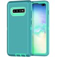 thumbnail image 1 of [PST] Samsung Galaxy S10 Plus Hard Case, Anti-Drop Triple 3 Layers Shockproof Heavy Duty Defender Hard Case Cover, 1 of 2