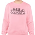 thumbnail image 2 of Skyline Costa Rica Sweatshirt Unisex 3X-Large Pink, 2 of 5