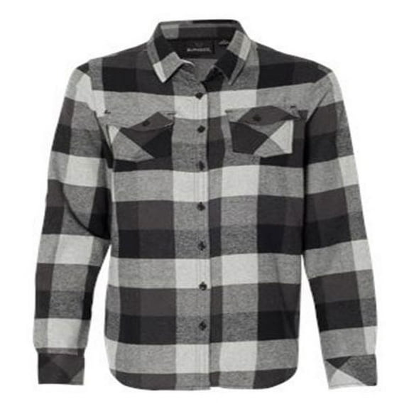 Burnside Women's Plaid Flannel Shirt