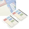 thumbnail image 1 of Notas Adhesivas Translúcidas, 6 Colores Morandi Gift 2 Juegos De Notas Adhesivas Transparentes Papel PET Impermeable Para Etiquetas De Índice, 1 of 7