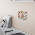 thumbnail image 5 of Yayeee Toggle Light Switch Wall Plate 2-Gang 4.56"x4.48" Decorative Outlet Cover, Pink Donut, 5 of 7