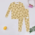 thumbnail image 2 of Girls Outfit Size 3 12 Month Girl Clothes 儿童长袖印花家居服上衣裤子套装休闲装, 2 of 3