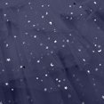 thumbnail image 5 of Women's Sparkle Tulle Skirt with High Elastic Waist, Glitter Layered A Line Midi Skirt with Irregular Hem, Prom Party Festival Skirt for Carnival, Street Fashion and Birthday Gift Navy L, 5 of 8