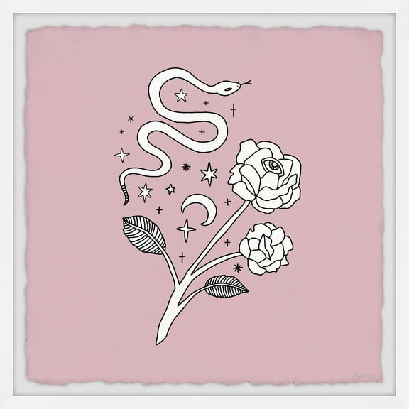 Marmont Hill Flowers of Deceit Framed Painting Print