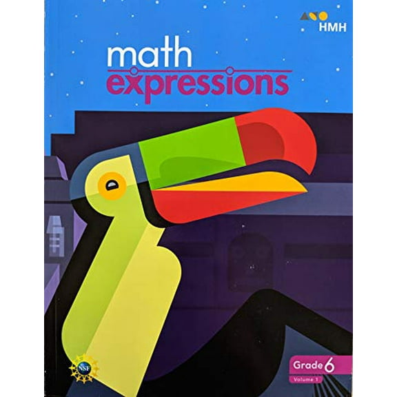 Math Expressions, Grade 6 Volume 1 Student Activity Book, 9781328743855, 1328743853