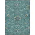 thumbnail image 2 of Addison Rugs Chantille Indoor/Outdoor Traditional Global Teal Machine Washable Rectangle Rug, 8' x 10', 2 of 8