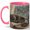 Pink, variant on Sleeping Cat Window 11oz Ceramic Mug, Pet Memory Coffee Cup