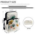 thumbnail image 6 of Eheartsgir Polyester Shoulder Bag with Ginkgo Leaf, Lightweight 2 Layer Cell Phone Purses for Women Girls Outdoor Running, 6 of 7