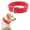 Red, variant on Adjustable Dog Collar,Heavy Duty Breathable Nylon Wide Dog Collars with Metal Buckle D Ring for Large Medium Small Dogs