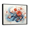 thumbnail image 2 of Designart "China Art Calligraphy quintessence I" China Art Floater Framed Wall Decor, 2 of 7