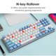 thumbnail image 4 of iBlancod K87 87 Teclas Teclado mecánico con cable Panel de metal Dos colores, 4 of 8