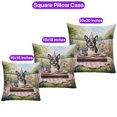 thumbnail image 3 of Happy Mother's Day Boston Terrier with Sweets and Flowers at a Picnic Pillowcase Double Sided Gentleman Dog Lover Gifts Pillow Case Covers - 13005, 3 of 3