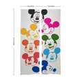 thumbnail image 2 of Cortina de puerta de Mickey Mouse, cortina opaca para puerta de 34 x 57 pulgadas, cortina divisoria de privacidad para decoración del hogar, dormitorio, cocina, 2 paneles, 2 of 6