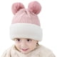 thumbnail image 2 of Gorro de invierno para bebé, gorro de invierno con forro polar para niñas y niños, gorro de invierno para niños, bufanda, capucha, gorras, 2-5 años JAMW Sencillez, 2 of 5
