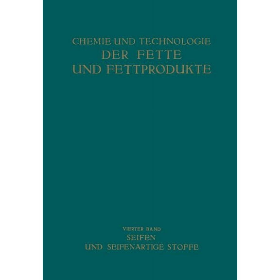 Seifen Und Seifenartige Stoffe, (Paperback)