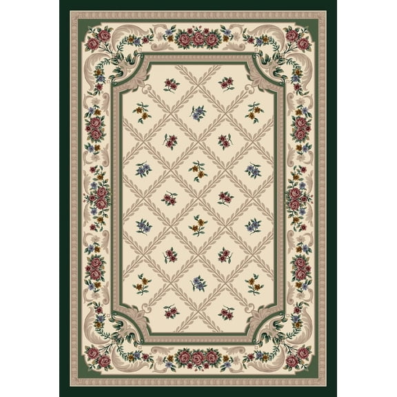 Milliken Signature Area Rug VANDERBILT OPAL PERIDOT Vanderbilt 02000 7' 7" x 7' 7" Rectangle