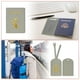 thumbnail image 2 of Uxcell Funda de Pasaporte y Juego de Etiquetas de Equipaje - Funda de Pasaporte de Privacidad Segura - Etiquetas de Maleta - [Gris - Cuero PU] Accesorios de Viaje, 2 of 7