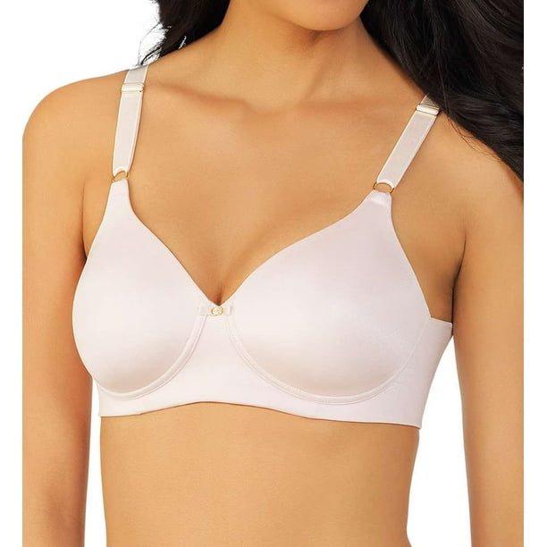 Vanity Fair Breathable Luxe Convertible Wire-free Bra In Star White