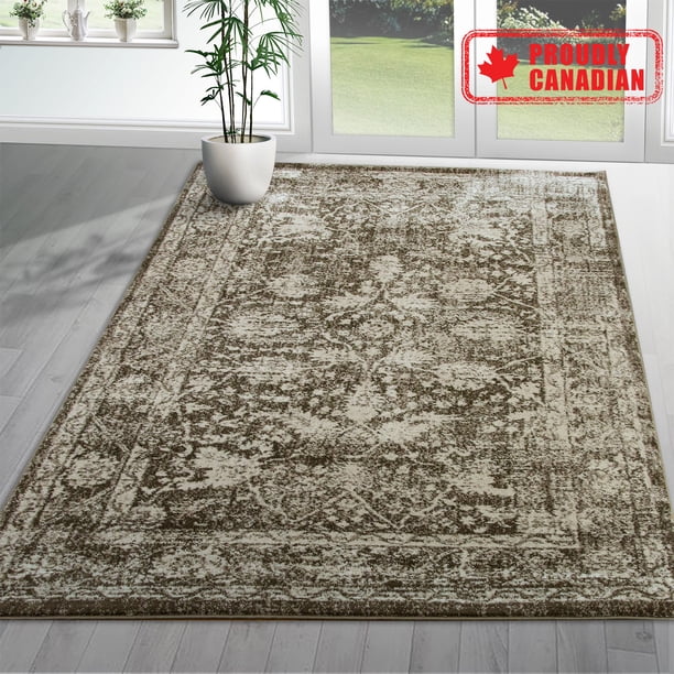 A2Z Santorini 6076 Distressed Traditional Boho Soft Office Area Rug ...