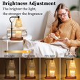 thumbnail image 4 of Candle Warmer Lamp with Timer Dimmer Adjustable Height,Mothers Day Gifts,Electric Wax Warmer Vintage Home Decor for Scented Jar Candles,Birthday Gifts for Women, 4 of 17