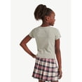 thumbnail image 2 of Girls Garfield X Justice Collab Baby Tee, Sizes XS - XLP, 2 of 8