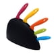 thumbnail image 1 of Juego de Cuchillos Aquila Big Fantasy Colors B con base 5 Piezas, 1 of 2