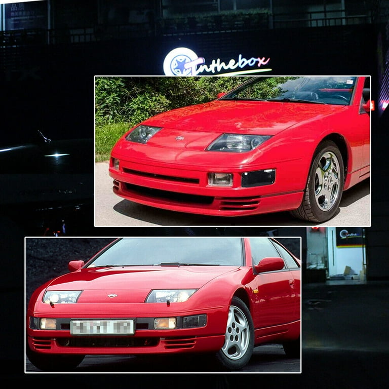 げいしんBOX2 GTINTHEBOX 2X Smoked Front Bumper Signal Lights For 1990