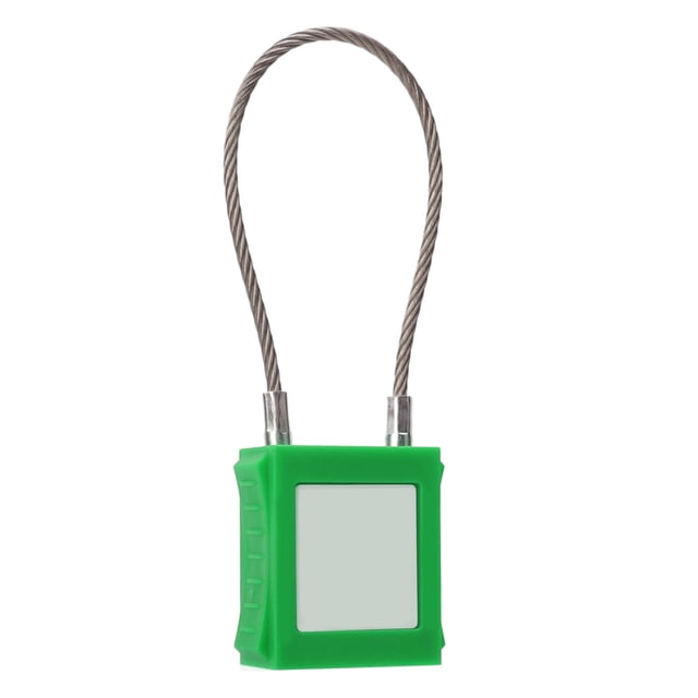 Lockout Lockout Tagout Cable Locks 85mm Shackle Steel Safety Padlock with 2 Key for Equipment Maintenance