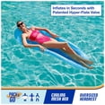 thumbnail image 2 of Tumbona para piscina SwimWays Spring Float Premium, color azul cielo, 2 of 7