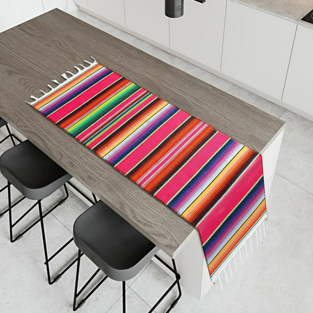 Qyeahkj Antel Exicano De 57 X 79 Pulgadas, Anta De Serape Exicano