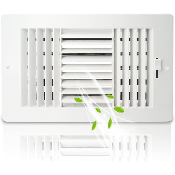 Tapa de ventilación de techo FangoFast de plástico de 12 x 6 cm