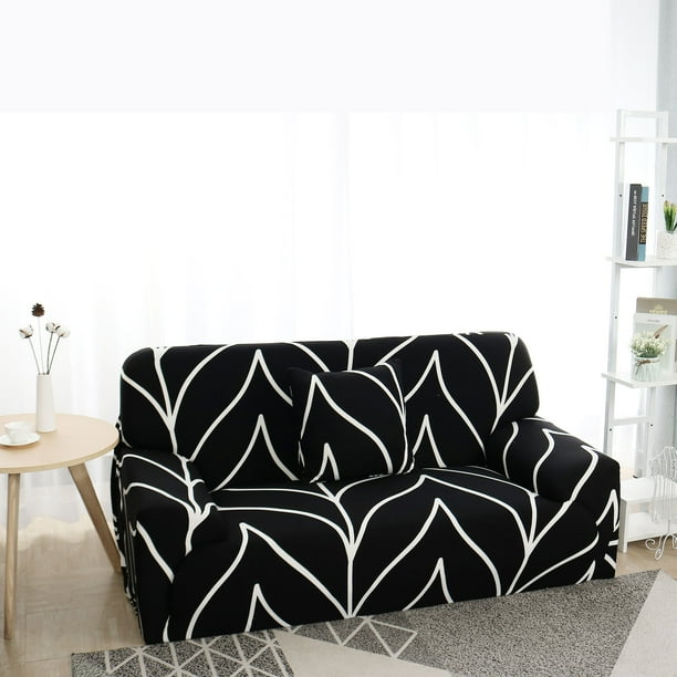 Piccocasa Sofa Covers 1 Piece Polyester Spandex Fabric Stretch Polyester Spandex Fabric Stretch
