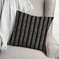 thumbnail image 3 of Creative Products Black Petal Lines 18x18 Indoor / Outdoor Pillow, 3 of 3