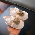 thumbnail image 4 of Otqutp Toddler Cotton Bear Sandals Flat Soft Sole Summer Shoes Baby Boys Girls Open Toe Barefoot Casual Outdoor Slides Cute, 4 of 6