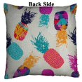 thumbnail image 2 of PKQWTM Retro Summer Pineapple Fruit Happy Vibrant Colors Retro Reversible Mermaid Cushion Cover Home Decor Sequin Pillow Case Size 16x16 inches, 2 of 2