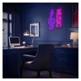 thumbnail image 4 of Letrero De Neón Con Nota Musical, Luz LED Regulable Por USB Para Dormitorio, Estudio, Karaoke, Fiesta, Decoración De Pared, 22.3cmx30.5cm, 4 of 6