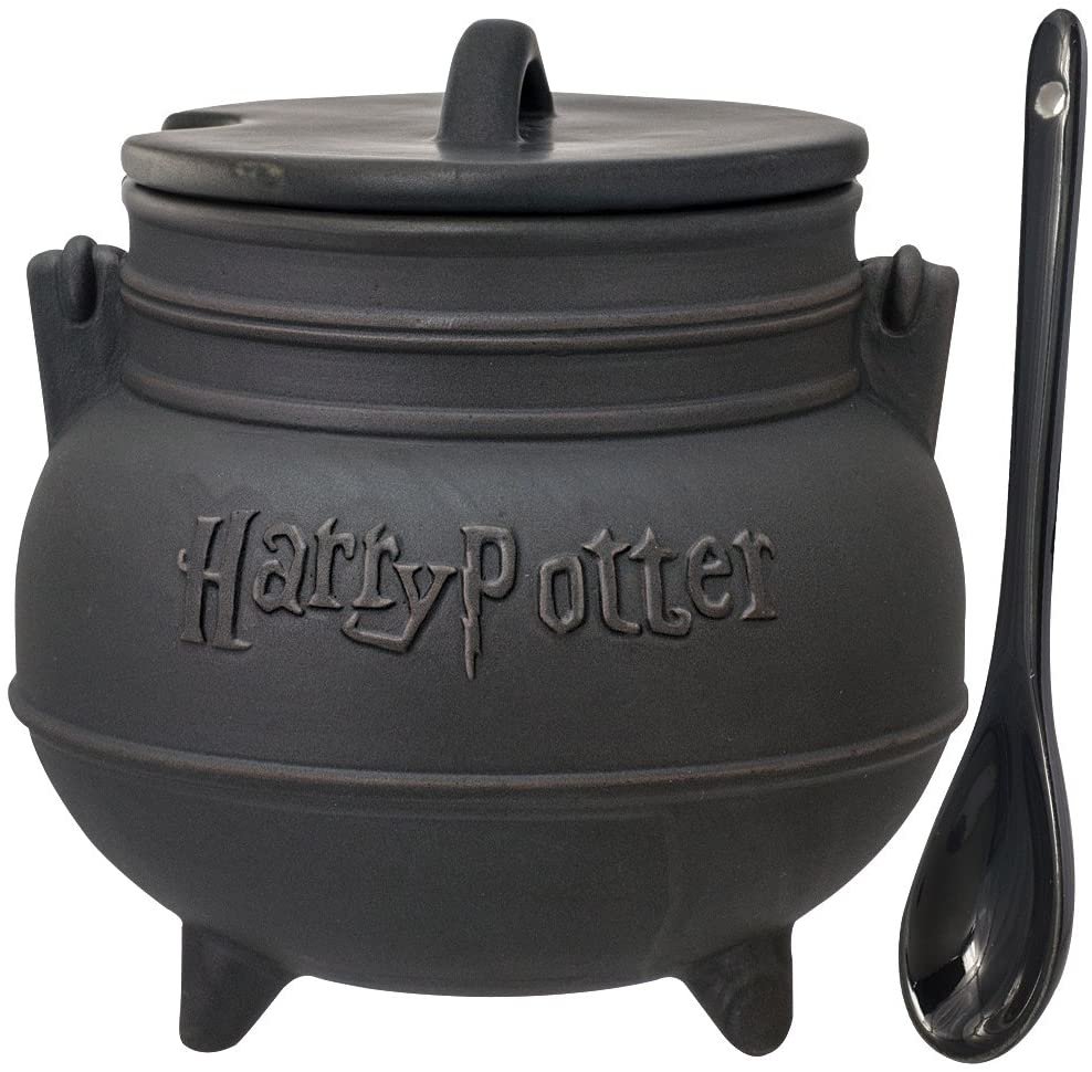 Harry Potter Ceramic Cauldron Mug w/spoon - image 2 of 8