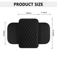 thumbnail image 2 of SUTENGDA Car Accessories Upgraded Car Center Console Cover Microfiber Leather Car Armrest Cover Cushion With 2 Storage Bags Universal Car Armrest Storage Box Car Interior Accessories Beig, 2 of 6