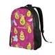 thumbnail image 2 of Fotbe Pink Green Avocado Mochila de Viaje para Laptop, Mochila Ejecutiva Delgada y Resistente 15.6", 2 of 8