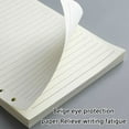 thumbnail image 6 of Horizontal Line Paper A 5 Grids Refill Paper 80 Sheets 6 Holes Replacement Sheets for Notebook Sketch Painting, 6 of 9