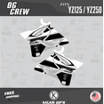 thumbnail image 2 of Kalair GFX Graphics Kit for Yamaha YZ 125 (2015-2021) Ogcrew Series, 2 of 5