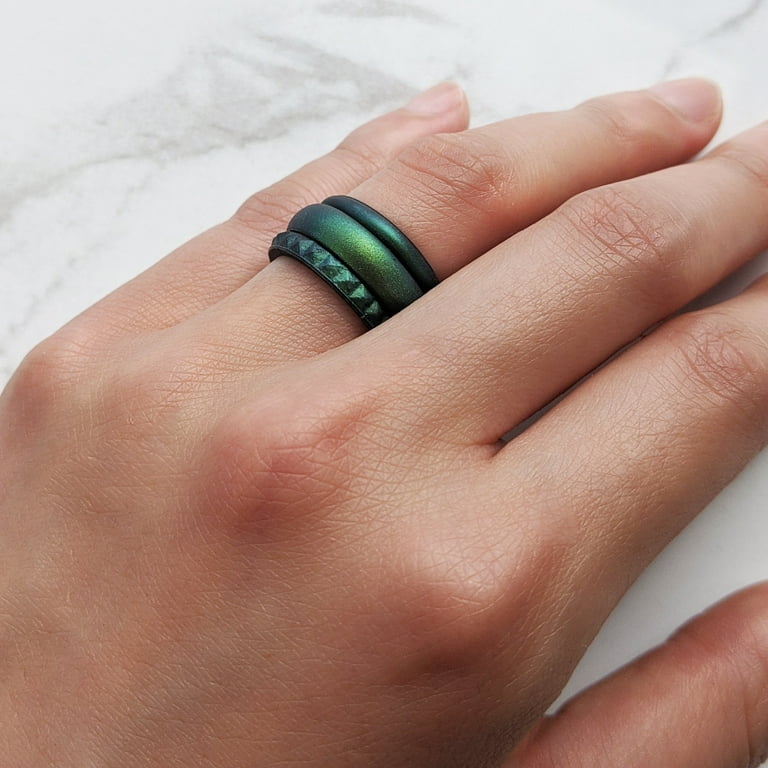 Mens breathable silicone rings deals