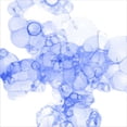 thumbnail image 2 of Great Art Now Bubble Square Blue III by Kelsey Wilson, Framed Wall Art, 19.75W x 19.75H, 2 of 3