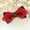 Red, variant on Men Rhinestone Bow Tie Formal Wedding Groomsmen Year Eve Party Suit Accessory Hot Pink One Size