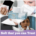 thumbnail image 4 of Scotties Facial Tissue Paper 128 Sheets Box Ultra Soft & Absorbent 2-Ply Tissues Hypoallergenic No Irritating Scents Made for Everyday Comfort Face & Body Use Portable Napkin 3 Packs (Design Vary), 4 of 7